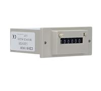 FTVOGUE Contatore Elettromagnetico Contatore di Impulsi Digitale AC220V 6 Cifre da 0 a 999999 10 Conteggi Al Secondo 2,5 W per Apparecchiature di Conteggio Industriale per Macchine Tessili