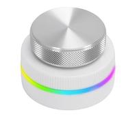 FTVOGUE Controller con Manopola Personalizzata Ruota di Controllo Multimediale Dispositivo con Tasto di Scelta Rapida Programmabile con Luce RGB 2.4G BT USB C per PC Portatile Tablet