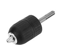 FTVOGUE Convertitore Chuck per Trapano per il Tornio Senza Chiave 2-13 Mm per Adattatore SDS, Corpo di Plastica con Manico in Acciaio Cromatico-vanadio, Topi di Dito per Facilitti, Stinco di