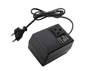 FTVOGUE Convertitore di Tensione da 220 V a 110 V Adattatore da Viaggio Portatile Trasformatore di Alimentazione Spina UE da 200 W per Uso in Viaggio Converte l'ingresso CA 220 per Dispositivi da