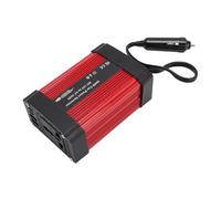 FTVOGUE Convertitore per Auto da 300 W, Materiale ABS, 4 Porte con Caricatore USB C PD da 24 W per Smartphone e Laptop, Ideale per i Viaggi su Strada