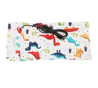 FTVOGUE Copertura Scaldabiberon USB, Mantiene la Temperatura del Latte Portatile da Viaggio, con Miscela di Cotone Spandex, Compatibile con Caricatore per Laptop Power Bank 5V 2A (Dinosauro)