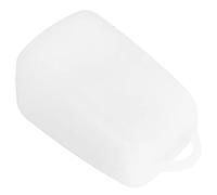 FTVOGUE Copri Testina in Silicone, Cappuccio Protettivo per Spazzolino Elettrico, Bianco Traslucido 40 X 25 X 15 Mm, Conservazione Igienica, vestibilità Universale, Leggero per Viaggi, Campeggio,