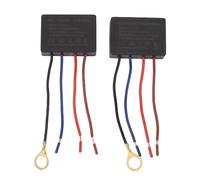 FTVOGUE Dimmer con Sensore Tattile a 3 Vie, Materiale ABS con luminosità Regolabile per Lampada da Tavolo e da Scrivania, Compatibile con Lampadine a Incandescenza e LED 20W-100W