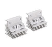 FTVOGUE Dissipatore di Calore Hotend per Stampante 3D, Blocco di Raffreddamento in Lega di Alluminio con Lavorazione CNC per K1 e K1 Massimo, Dissipazione del Calore Efficiente e Parte di Ricambio