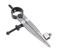 FTVOGUE Divisore Ad Ala, Pinza con Dado Regolabile a Tensione della Molla con Serratura con Portapenne per la Lavorazione del Legno Lavorazione dei Metalli Disegno della Pelle