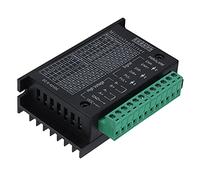 FTVOGUE Driver Micro Passo TB6600 Driver Motore Passo- ABS DC da 9 A 42 V 4,0 A per Motori Bifase, Controllo della Direzione degli Impulsi A Terminazione Singola, Design del Dissipatore di Calore per