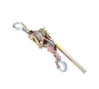 FTVOGUE Estrattore per Verricello 1 Tonnellata, Estrattore Elettrico a Cricchetto per Cavo in Acciaio 10 Piedi con Impugnatura Ergonomica Migliorata, per L'agricoltura Paesaggistica