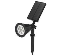 FTVOGUE Faretti Solari, Controllo della Luce Regolabile, 9 LED per Giardino Esterno, Impermeabile IP65, Perfetti per la Decorazione di Prati e Paesaggi (luce bianca)