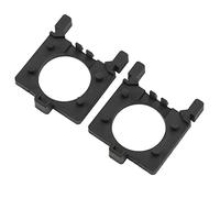 FTVOGUE Faretto Adattatore Fermaglio, ABS, Senza Modifica a Scatto, | Coppia di prese universali, compatibilità 12V 100W, conversione base twist-lock, struttura resistente al calore