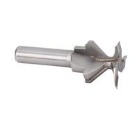 FTVOGUE Fresa per Fresa con Linguetta e Scanalatura a 3 Scanalature R18, Taglierina in Carburo di Alta qualità per la Lavorazione del Legno per Porte in Legno 10-20 Mm, Gambo Mezzo Pollice per