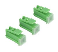 FTVOGUE Fusibile Ad Azione Lenta 30A 32V, Morsetto Femmina a Pressione in Ottone in Nylon 10 Pezzi per Sostituzione di Sicurezza Marittima per Auto, Design Compatto, Installazione Semplice