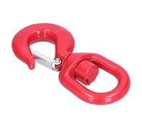 FTVOGUE Gancio per Gru da 2 Tonnellate, Gancio di Sollevamento Rotante in Acciaio Legato con Limite di Carico di Lavoro di 8 Tonnellate per il Sollevamento in Fabbrica e il Trasporto Portuale