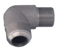 FTVOGUE Gomito per Compressore d'aria Ghisa Gomito da 90 Gradi 33 X 27 Mm Filettatura Ad Alta Pressione Resistenza Alla Corrosione per Compressione per Accessori Pompa Compressore d'aria 1.6 3100