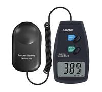 FTVOGUE Illuminometro Digitale Misuratore di Illuminamento Portatile Sensore a Diodi Al Silicio da 1 a 50000 Lux Display LCD Mantenimento Lettura Indicatore di Batteria Scarica per la Misurazione