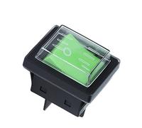FTVOGUE Interruttore a Bilanciere, Interruttore a Levetta Impermeabile in Materiale ABS 30A 125/250VAC per Strumenti Auto e Applicazioni di Illuminazione
