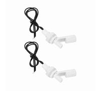 FTVOGUE Interruttore a Galleggiante Montato Lateralmente, PP Plastica | Rilevamento di livello multipunto, portata contatti DC 0-110 V, compatibile con fluidi acidi-alcalini, per pompa di scarico