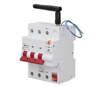 FTVOGUE Interruttore Automatico Intelligente 3P 63A con Funzione di Misurazione e Controllo APP, Controllo dell'Interruttore Remoto per la Sicurezza Elettrica di Casa e Ufficio (AC400V)