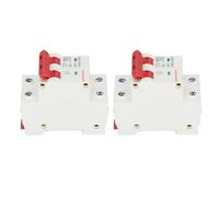 FTVOGUE Interruttore Automatico Miniaturizzato 2P Protezione Circuito 40 A CC, Design PC Durevole, Sicuro per Sistemi Solari Fotovoltaici e Piccola Produzione di Energia, capacità 500 V