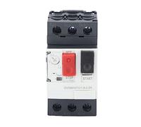 FTVOGUE Interruttore Automatico Motore AC690V, Design Leggero in ABS, Montaggio su Guida da 35 Mm con Tensione a Impulso 6KV per Vari Carichi Motore (GV2-ME07C 1,6-2,5A)