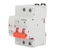 FTVOGUE Interruttore Automatico WiFi ABS 2P Interruttore Automatico per Montaggio su Guida Din AC 230 V 50 60 Hz 6000 A Controllo Vocale Remoto Recupero da 0 A 60 S per Riscaldatore Pompa Acqua di
