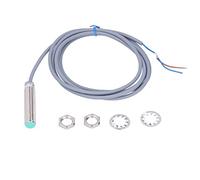 FTVOGUE Interruttore di prossimità Modulo Interruttore di Rilevamento del Sensore Capacitivo per Acqua di Plastica in Metallo (BEM12-02-AK)