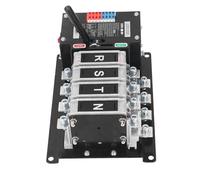 FTVOGUE Interruttore di Trasferimento Automatico a Doppia Alimentazione, Funzionamento Automatico/manuale, 4P 400V, Interruttore di Commutazione del Generatore con Materiale PC Ig (100A)