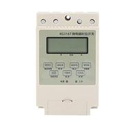 FTVOGUE Interruttore Temporizzato Digitale, Materiale ABS, Controllo Microcomputer 25A, Programmabile per Scatole Elettriche e Scaldacqua