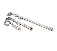 FTVOGUE JC800 1 Set 2AE/3AE Linear Scala in Alluminio per JCS900-2AEJCS900-3AE Display Digitale - Misurazione di Posizionamento Accurata e Stabile, Adatta per il Lavoro del Tornio (Corsa 0-100 mm