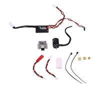 FTVOGUE Kit di Alimentazione RC Motor ESC Combo 50A per 1/24 1/18 1/16 1/12 Crawler Auto Crawler con Adattatore WiFi Adattatore Waterproof Design Parametri Programmabili 3A Output