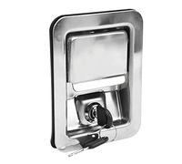 FTVOGUE Kit di Chiavi di Blocco Maniglia in Acciaio Inossidabile 304 con Chiusura a Paletta con Caratteristiche Anti-perforazione Resistenti Al Fuoco per Gruppi Elettrogeni e Macchine