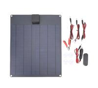 FTVOGUE Kit di Pannello Solare per Caricatore per Carichi di Batteria per Auto Solare 35 W per Manutenzione della Batteria Dell'auto con di Protezione Incorporato a Prova di Ricarica
