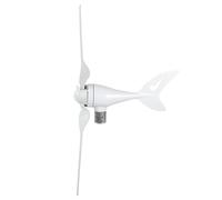 FTVOGUE Kit Generatore Eolico, Magnete Permanente a 3 Pale in Lega di Alluminio da 200 W con Controller per Uso Domestico e Lampioni (DC12V)