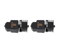 FTVOGUE Kit Hotend Ad Alto Flusso da 0,4 Mm, Design Integrato Completamente in Metallo con Gola in Lega Ti e Ugello Rivestito in DLC per la Sostituzione della Stampante 3D Combinata A1 A1 Mini H2D