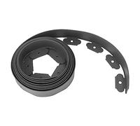 FTVOGUE Kit per Bordure da Giardino Senza Scavo, in PE, con 15 Picchetti, Ideale per Aiuole, Prati e Anelli per alberi. (5cm*5cm*5m)