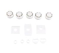 FTVOGUE Kit Piedini Antivibranti 5 Pezzi, Materiale in Gomma, Cuscinetti Smorzatori a Molla per Stampante 3D A1, Design Antiscivolo Riduce le Vibrazioni del Desktop