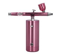 FTVOGUE Kit Versatile Aerografo Portatile con Flusso D'aria Regolabile per Mobili Che Riparano Artigianato, Set di Pistole a Spruzzo a Pennello Elettrico per la Decorazione della Torta Colorare