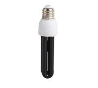 FTVOGUE Lampadina Blacklight E27, Lampada Fluorescente Ultravioletta CFL da 15 W per Feste, Club, Halloween con Ampio Utilizzo Nella Decorazione Scenica Rilevamento di Macchie di (Colore assortito)