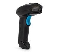FTVOGUE Lettore di Codici a Barre 1D 2D Lettore di Codici a Barre Portatile Cablato USB Scansione Continua Automatica con Design Ergonomico per la Logistica delle Biblioteche dei Negozi Al (U-2W)