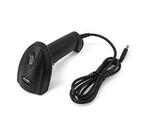 FTVOGUE Lettore di Codici a Barre Wireless 1D, 200 Scansioni/sec Scansione Manuale e Automatica Continua, con USB Cablato per Magazzini Al Dettaglio e Logistica (U-1)