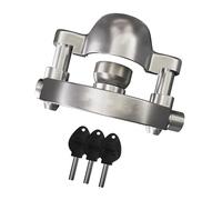 FTVOGUE Lucchetto per Rimorchio per, Accoppiatori di Sicurezza per Carichi Pesanti in Acciaio Inossidabile per e Barche da 2 Pollici a 2-5/16 Pollici