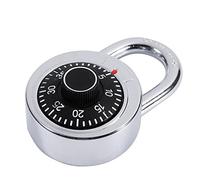 FTVOGUE Lucchetto Rotante Lucchetto a Codice Combinato in Lega di Zinco con Numero Fisso Immutabile per la Sicurezza della Bicicletta della Cassetta degli Attrezzi della Valigia dei