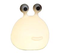 FTVOGUE Luce Notturna a Forma di Lumaca Lampada da Comodino per Animali Simpatico Cartone Animato Luce Notturna in Silicone per Campeggio All'aperto