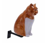 FTVOGUE Luce Notturna per Gatti, Materiale ABS Morbido, Lampada Touch a 3 Colori Dimmerabile, Luce Notturna Ricaricabile a Forma di Gatto per Camera da Letto