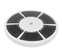 FTVOGUE Luce Solare per Pennone, Materiale ABS, LED Super Luminoso con Controllo Automatico della Luce per Uso Esterno su Pennone