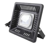 FTVOGUE Luce Ultravioletta LED Nera 50W 385-400nm IP65 Luce di Inondazione Impermeabile a Nera per Feste, Club, Bar, Palestra (BLACK)