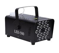 FTVOGUE Macchina del Fumo da 500 W, Potenza di Fumo di 2000 CFM con 18 Luci LED RGB e Telecomando per Feste di Matrimonio di Halloween e Natale per Interni Ed Esterni (Spina europea 220 V)