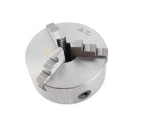 FTVOGUE Mandrino per Tornio Autocentrante, Set di Parti di Ricambio in Metallo a 3 Griffe con Chiave per il Serraggio del Disco Dell'albero Sospeso Triangolo Equilatero (K11-160)