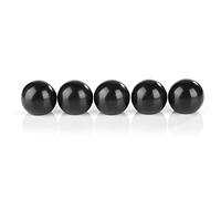 FTVOGUE Maniglia a Sfera Rotonda in Bachelite 5Pezzi BM6*25 Pomello del Cambio con Leva del Cambio Isolata Inserto in Rame di Ricambio per Macchine Utensili