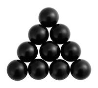 FTVOGUE Manopola a Sfera Rotonda in Bachelite Manopola a Sfera in Plastica 10Pcs Macchina per Trattore Universale per Tornio Manico in Plastica Nera/Rossa (AM8*25-Nero)